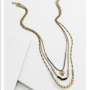 Silpada KR necklace 3 tier convertible